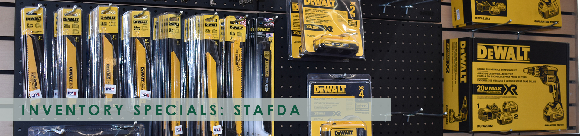 inventory specials STAFDA page banner