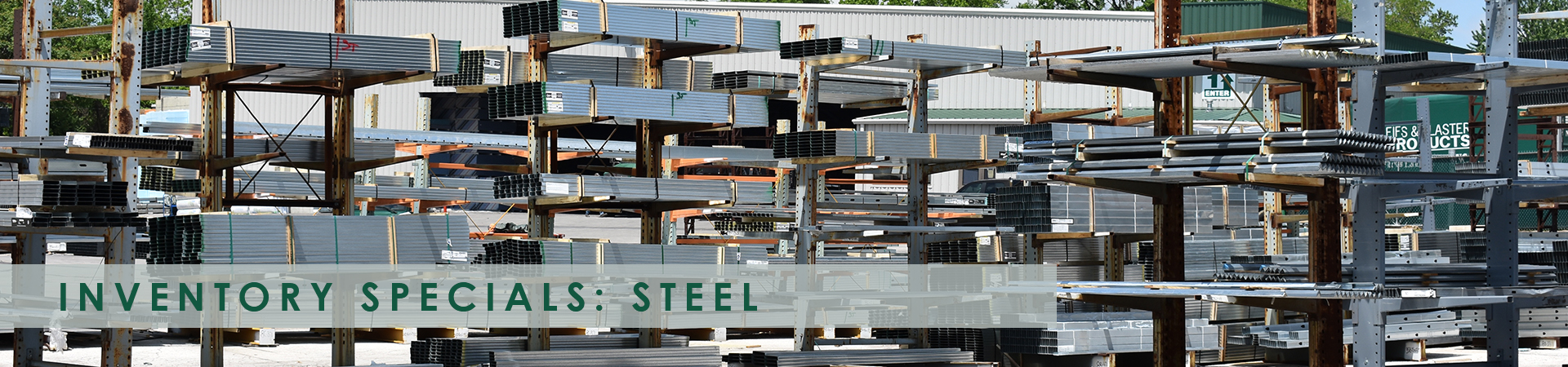 steel inventory specials